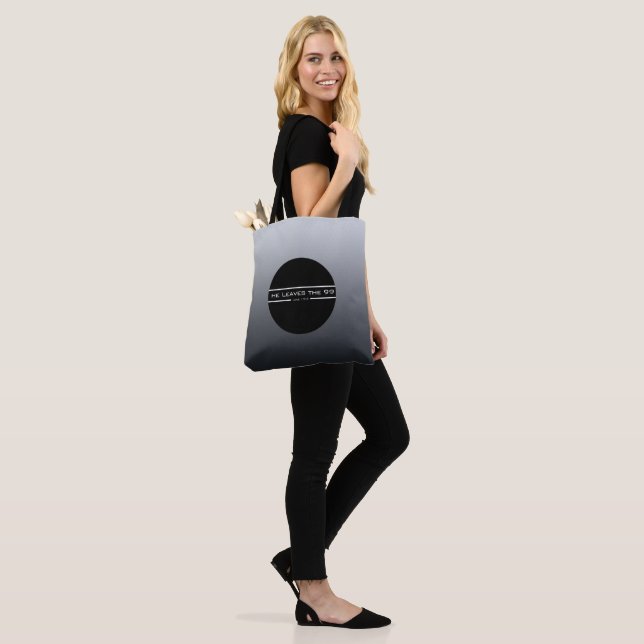 Luke 15:4 He leaves the 99 Tote Bag (On Model)