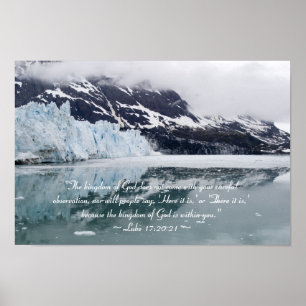 Luke 17:20,21 Poster