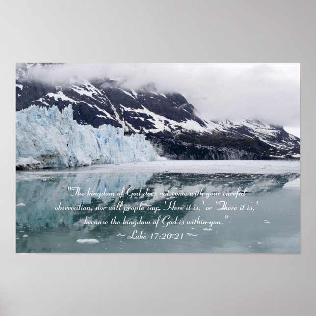 Luke 17:20,21 Poster (Front)