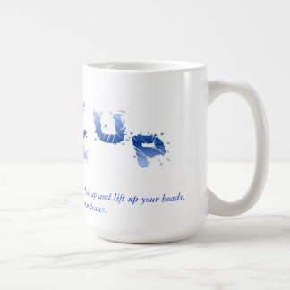 Luke 21:28 coffee mug