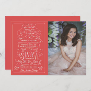 Luke 2-10-11 Passage Christmas Greeting Card