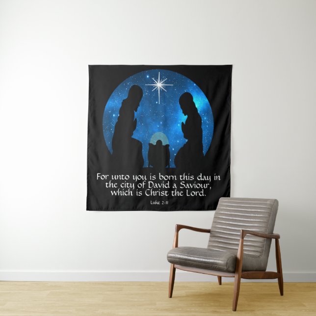 Luke 2:11   tapestry (In Situ)