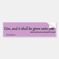 Luke 6:38 Giving to Others