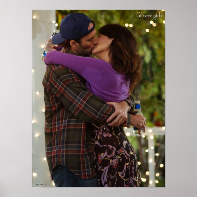 Luke and Lorelai in Love Poster (Front)