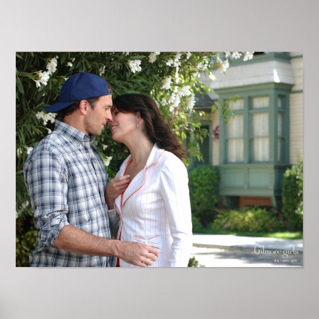 Luke and Lorelai Kiss Poster (Front)