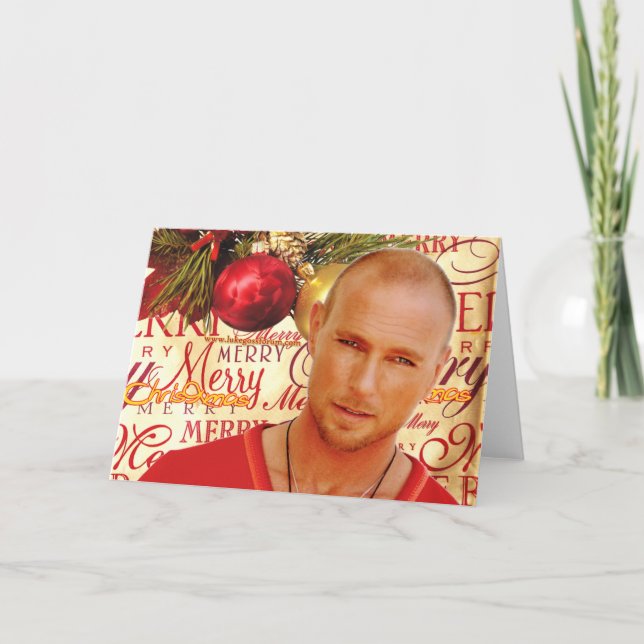 Luke Goss Christmas card 2009 (Front)
