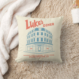 Luke’s Diner Stars Hollow Design Cushion