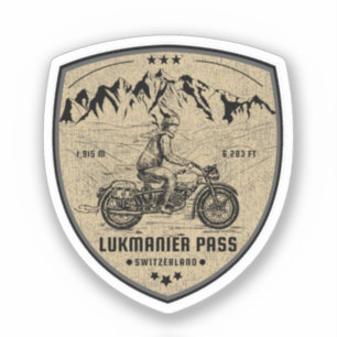 Lukmanier Pass swiss–alps motorcycle tour c
