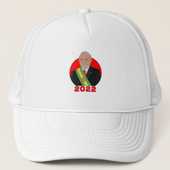 Lula 2022 trucker hat (Front)