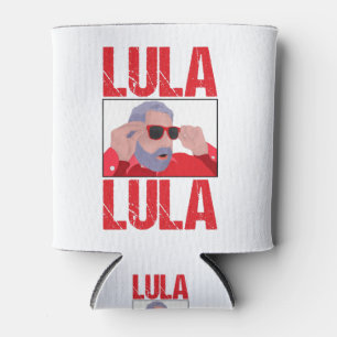 Lula Meme with Sunglasses Can Cooler