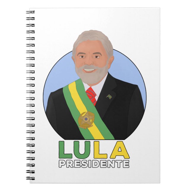 Lula Presidente Notebook (Front)