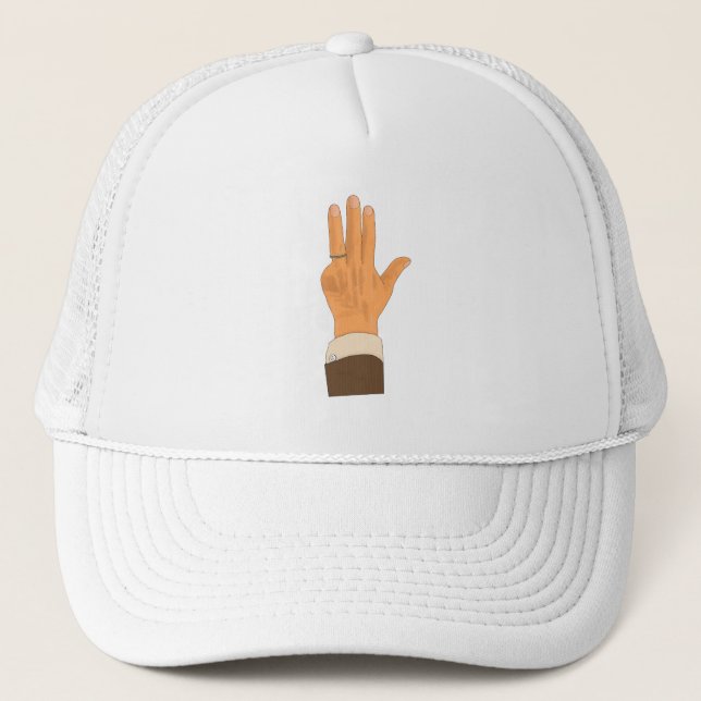 Lula's left hand trucker hat (Front)