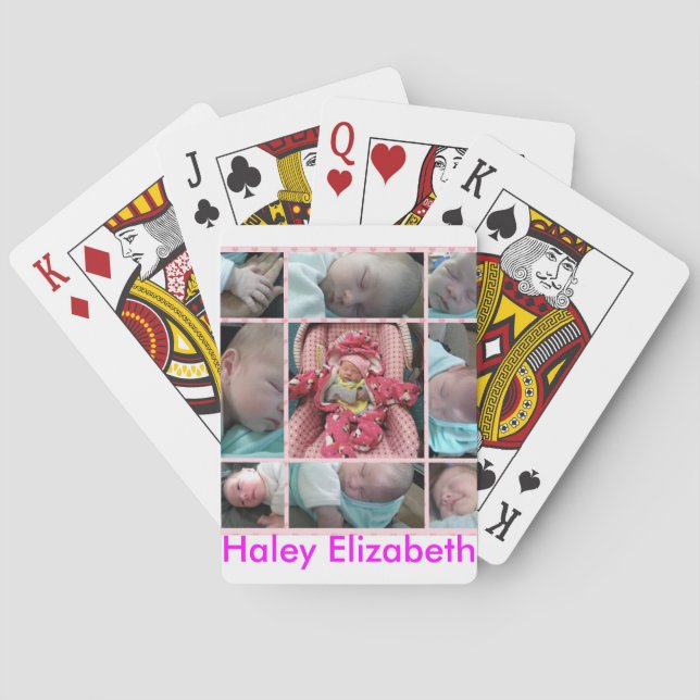 Lullabye Baby Playing Cards (Back)