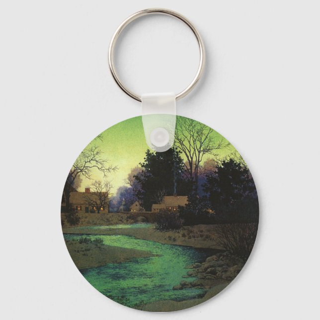 Lullbrook in Winter Key Ring (Front)