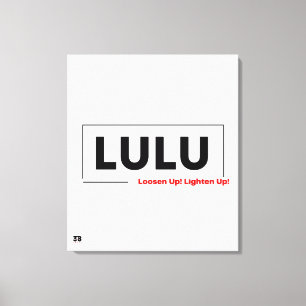 LULU CANVAS PRINT