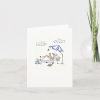 Lulu Notes / Sun Goddess 4 x 5.6 note card