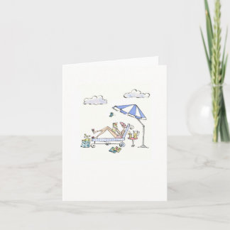 Lulu Notes / Sun Goddess 4 x 5.6 note card