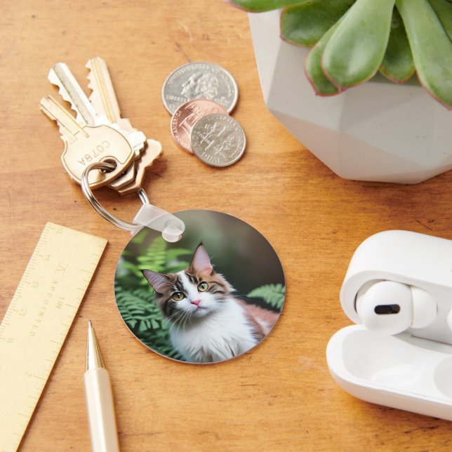 Lulu The Ragdoll Cat, Keyring (Desk)