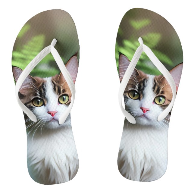 Lulu The Ragdoll Kitty Cat, Thongs (Footbed)