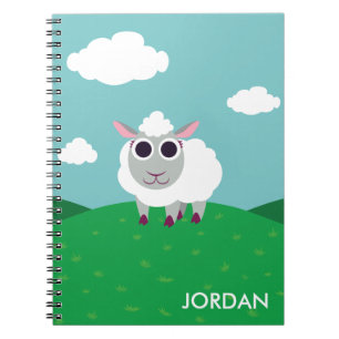 Lulu the Sheep Notebook