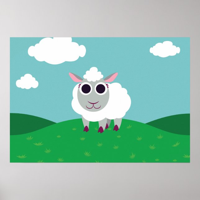 Lulu the Sheep Poster (Front)