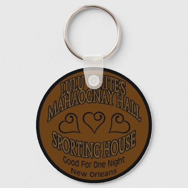 Lulu Whites Sporting House New Orleans Keychain (Front)