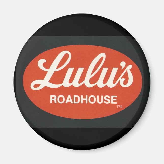 Lulu's Roadhouse Magnet (Front)
