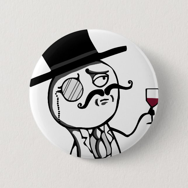 LulzSec 6 Cm Round Badge (Front)