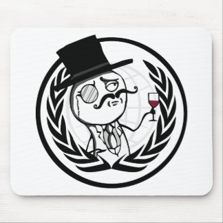 LulzSec Anonymous Logo Mouse Mat