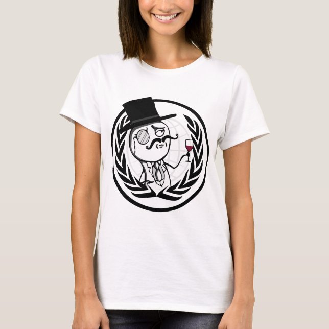 LulzSec Anonymous Logo T-Shirt (Front)