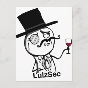 LulzSec Postcard