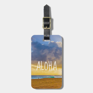 Lumahai Beach, Kauai, Hawaii - Aloha Luggage Tag