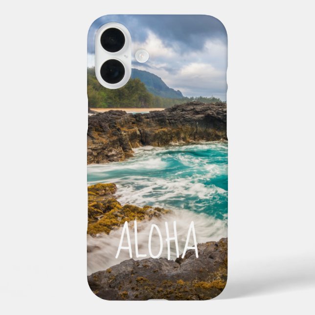 Lumaha'i Beach, Kauai, Hawaii Case-Mate iPhone Cas Case-Mate iPhone Case (Back)