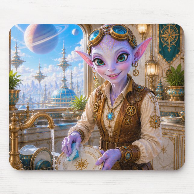 Luma's Kitchen Cleanup Mousepad (Front)