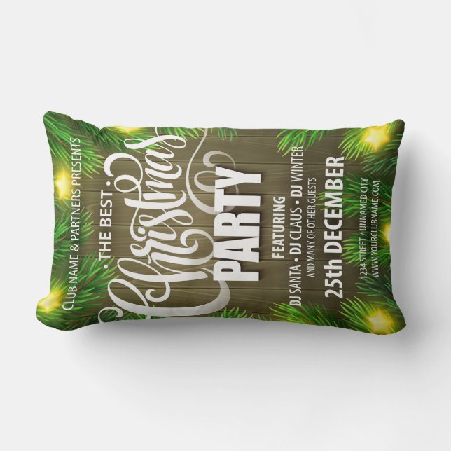 Lumbar Pillow 13" x 21" (Front)