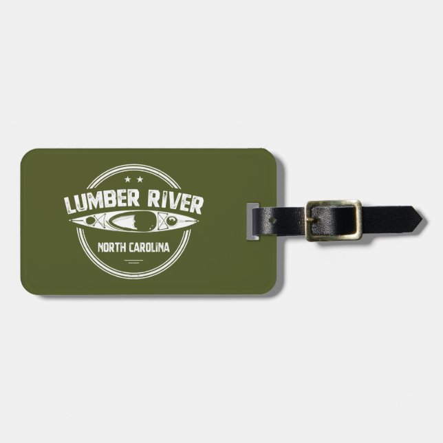 Lumber River, North Carolina Luggage Tag (Front Horizontal)