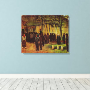 Lumber Sale by Vincent van Gogh Canvas Print