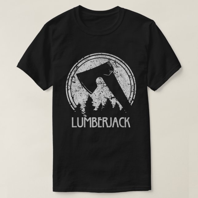 Lumberjack Axe T-Shirt (Design Front)