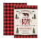 Lumberjack Baby Shower Invitation Lumberjack Party