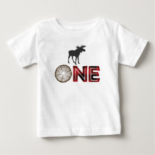 Lumberjack Birthday ONE Shirt - Moose