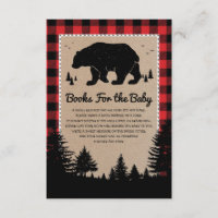 Lumberjack Forest Bear Books for Baby