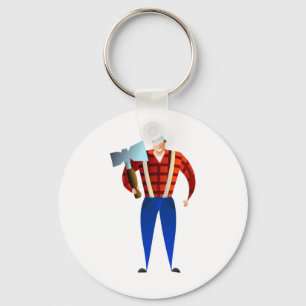 Lumberjack Key Ring