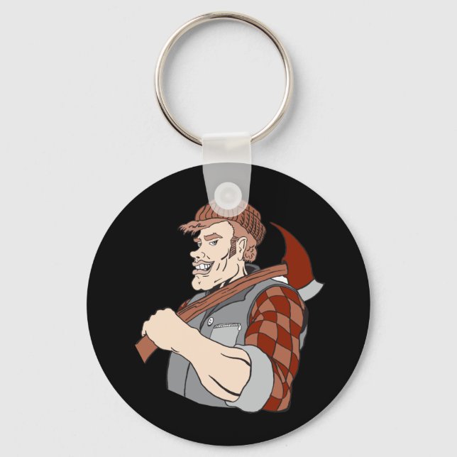 lumberjack key ring (Front)