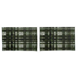 Lumberjack Plaid Drk Olive Design Pillowcase