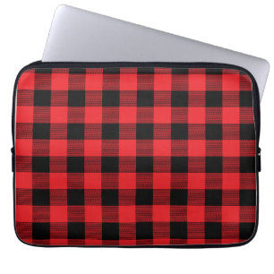 Lumberjack Plaid Seamless Pattern Laptop Sleeve
