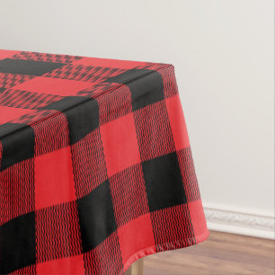 Lumberjack Plaid Seamless Pattern Tablecloth