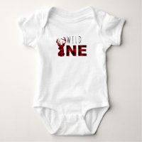 Lumberjack Plaid Wild One | First Birthday