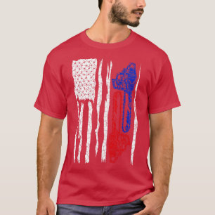 Lumberjack Shirt Vintage Lumberjack American Flag