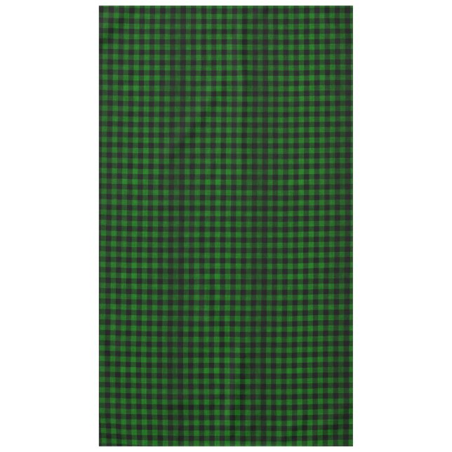 Lumberjack Style - green fabric + your ideas Tablecloth (Front)