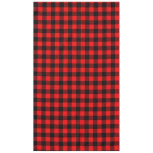 Lumberjack Style - red fabric + your ideas Tablecloth